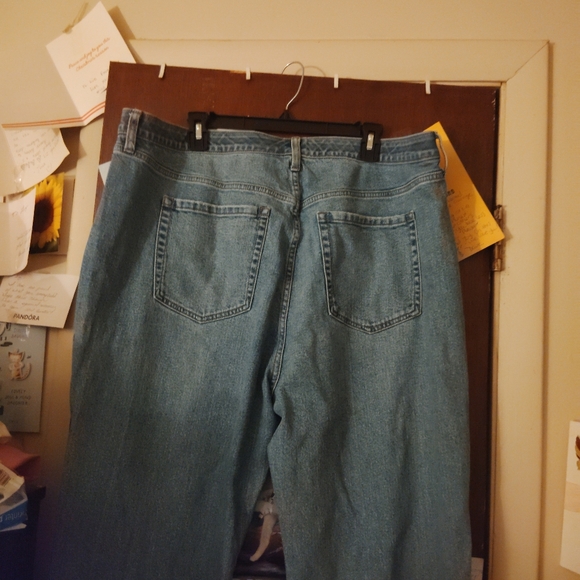 TORRID High Rise Baggy Straight Classic Denim Jeans - Size 18 - Picture 8 of 11